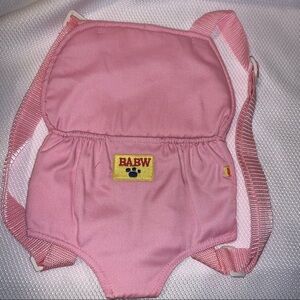 BABW Build a Bear Workshop Carrier Backpack